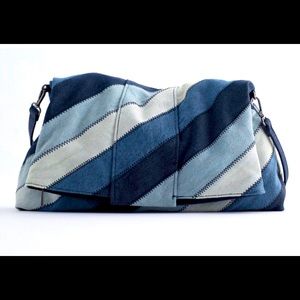Brand New Zara Denim Clutch